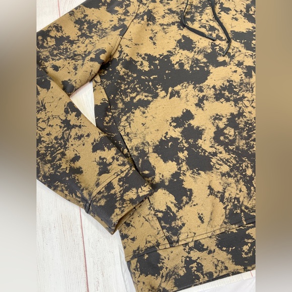 Lululemon Men's City Sweat Pullover Hoodie - Small - black tan hooded sweatshirt - Picture 8 of 15